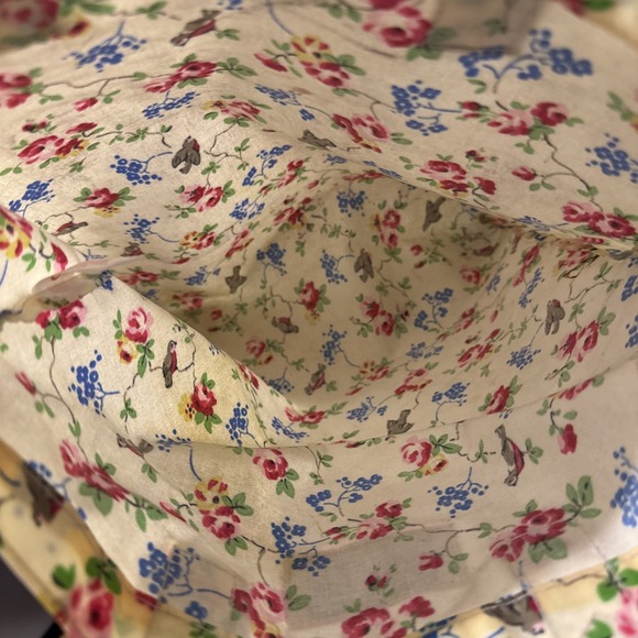 Cath Kidston Ltd Original London Oilcloth PVC Coated Tote Bag Birds Water Resis - Picture 5 of 10